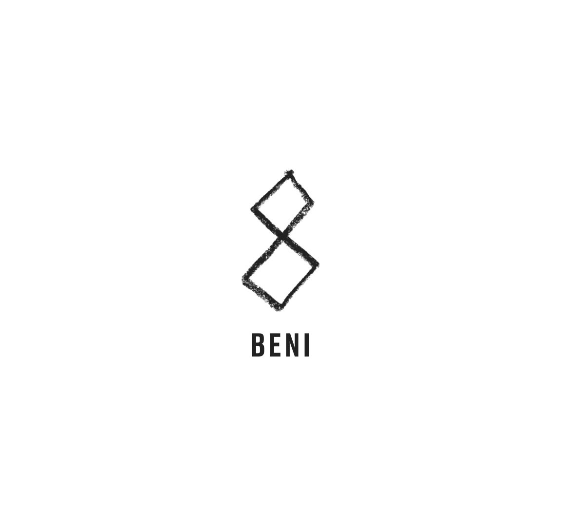 Beni mark and wordmark