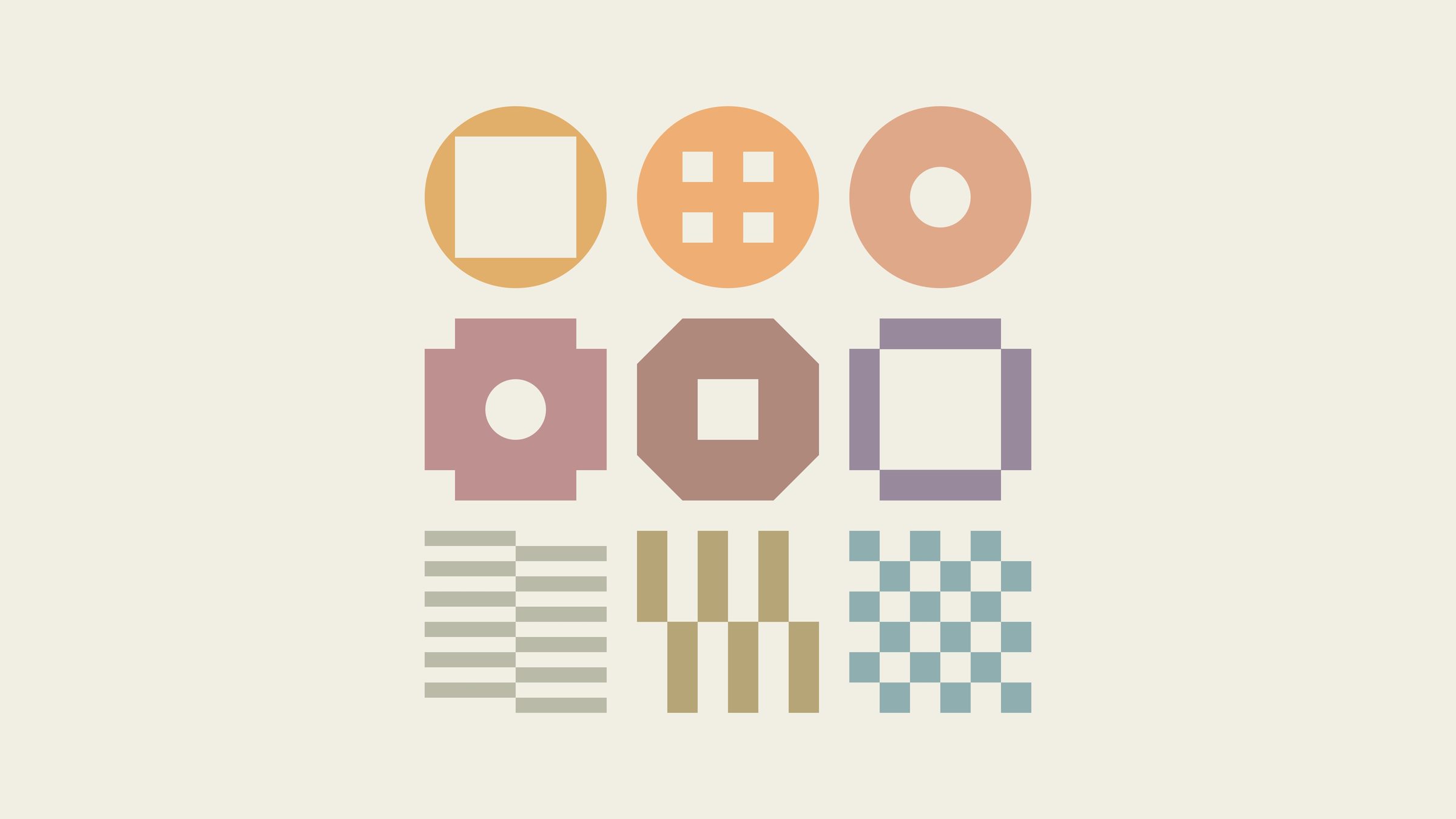 Symbols (Aspects) — mind, body, spirit sets