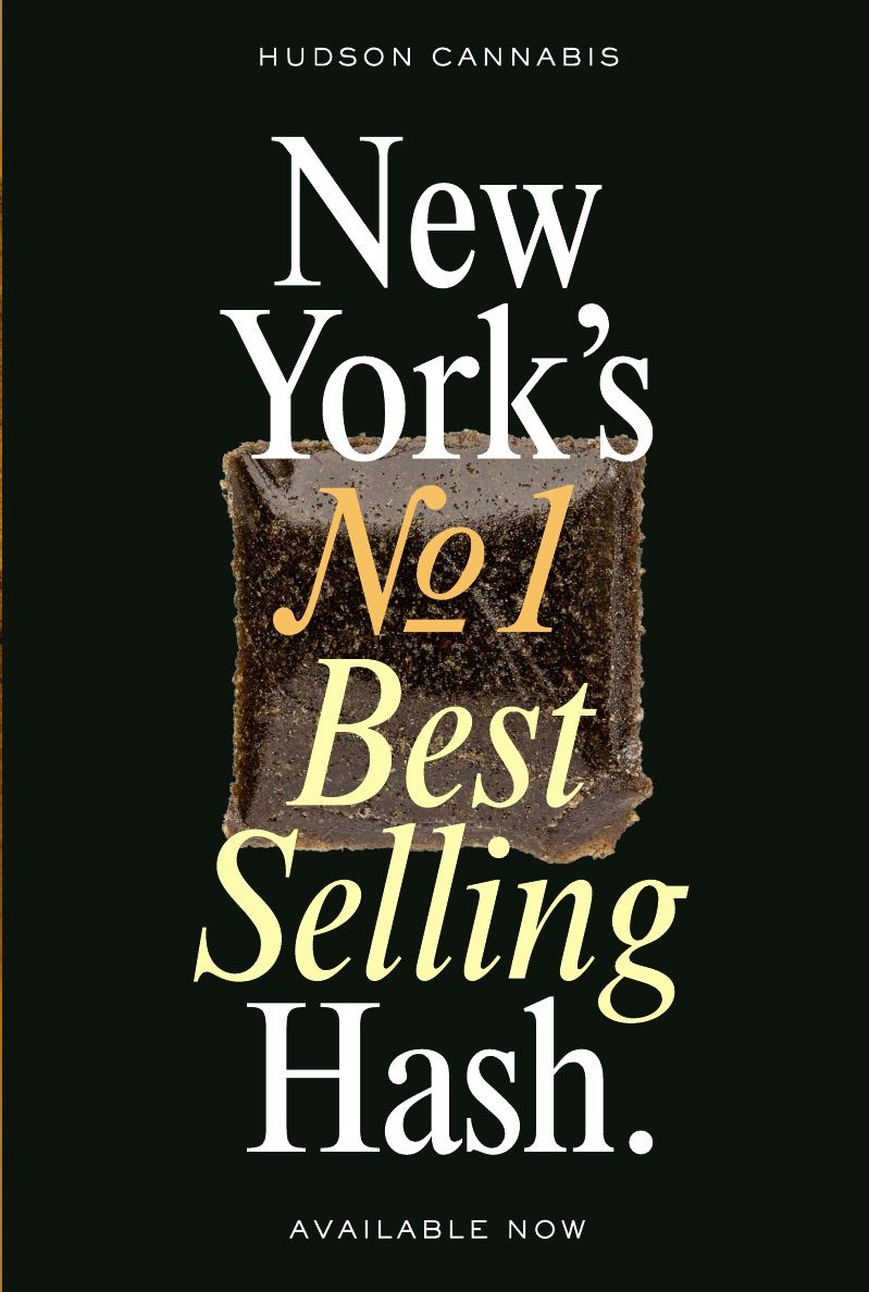 New York's No.1 Best Selling Hash campaign